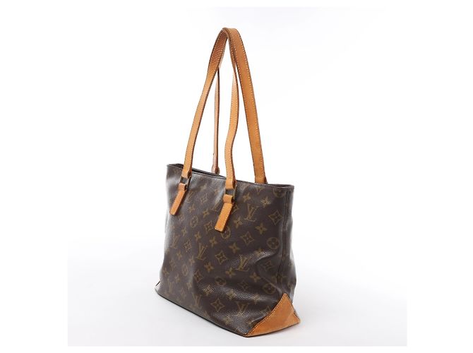 Sac à épaule Louis Vuitton Cabas Piano Monogram en marron M51148 - vue 2