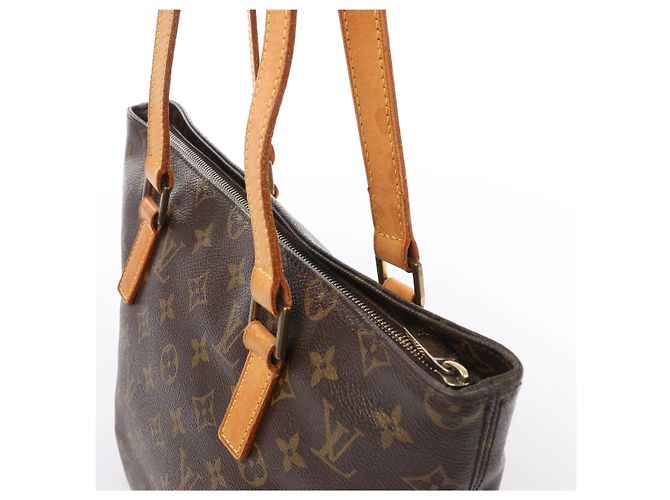 Sac à épaule Louis Vuitton Cabas Piano Monogram en marron M51148 - vue 3