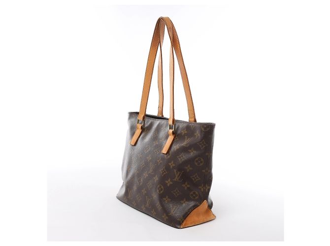 Sac à épaule Louis Vuitton Cabas Piano Monogram en marron M51148 - vue 4