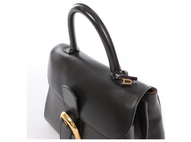 Borsa a mano Delvaux Brillant MM in pelle, Marrone - vista 3