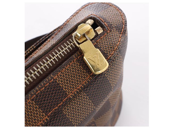 Borsa a tracolla Louis Vuitton Geronimos Damier Ebene Marrone N51994 - vista 7