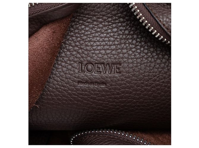 Borsa a tracolla Anton in pelle LOEWE marrone - vista 5