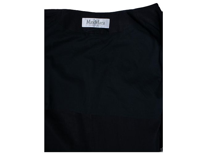 Max Mara, vestido blazer de lino negro - vista 7