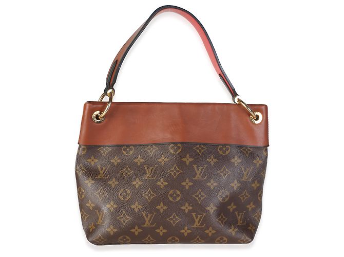 Louis Vuitton Caramel Monogram Canvas Tuileries Besace - vista 2