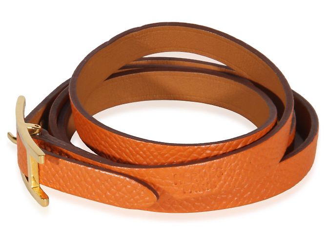Hermès Behapi Triple Tour Armband vergoldet - Ansicht 2