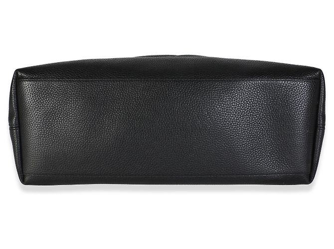 Borsa a tracolla Soho Medium in pelle di vitello martellata nera Gucci - vista 5