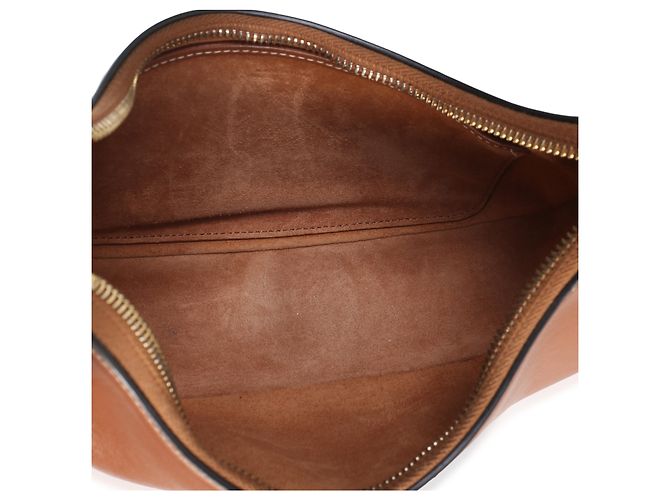 Céline Celine Medium Ava Schultertasche aus glattem Kalbsleder Tan - Ansicht 5