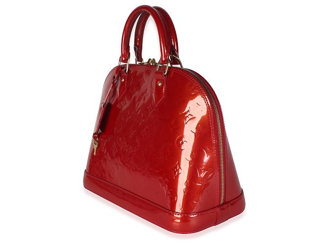 Louis Vuitton Pomme D'Amour Monogram Vernis Alma PM - vista 3
