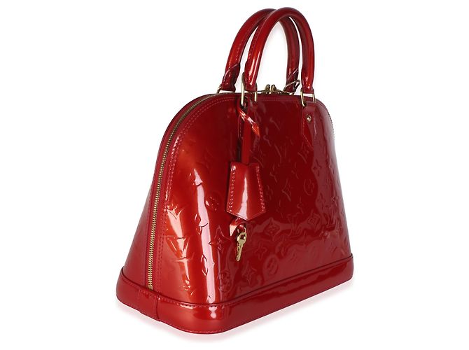 Louis Vuitton Pomme D'Amour Monogram Vernis Alma PM - vista 4