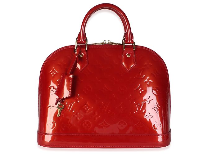 Louis Vuitton Pomme D'Amour Monogram Vernis Alma PM - vista 8