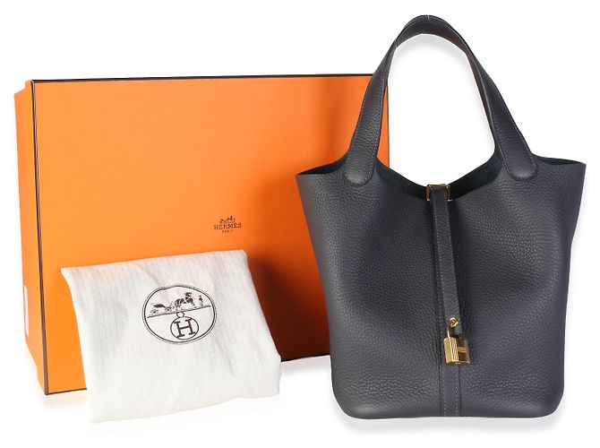 Hermès Caban Clemence Picotin Lock 22 GHW - vista 5