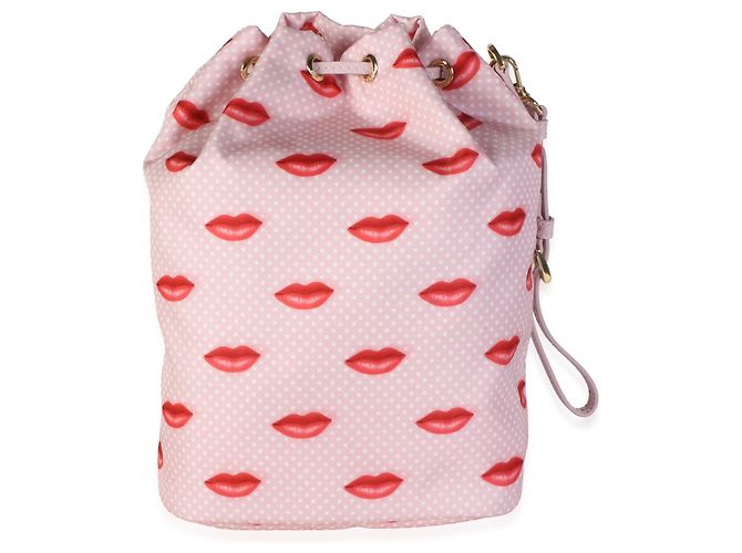 Prada Re-Nylon Lips Wristlet Pouch Alabaster Pink - Ansicht 2