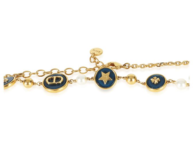 Collar D-Luck chapado en oro Christian Dior - vista 2