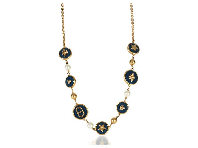 Collar D-Luck chapado en oro Christian Dior - vista 4