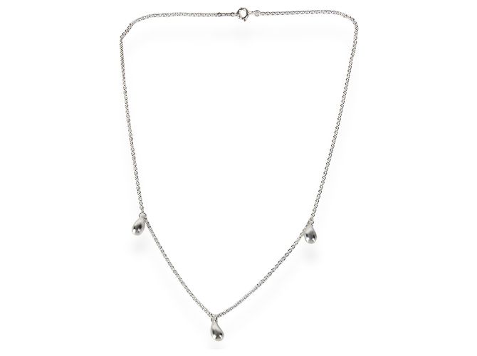 Collana Elsa Peretti Teardrop in argento sterling Tiffany & Co. - vista 2