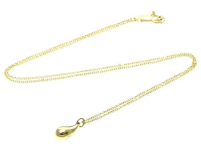 Autre Marque Collar Tiffany Teardrop en oro amarillo de 18K - vista 12