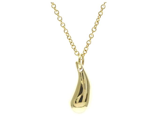Autre Marque Collar Tiffany Teardrop en oro amarillo de 18K - vista 2