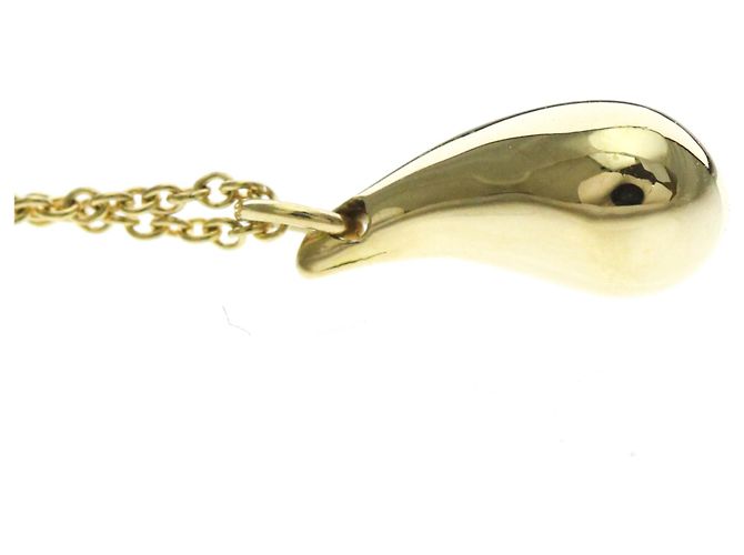Autre Marque Collar Tiffany Teardrop en oro amarillo de 18K - vista 4