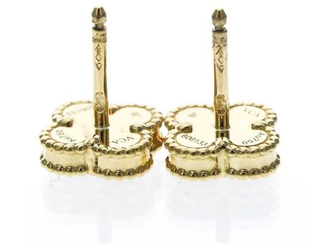 Orecchini Van Cleef & Arpels Sweet Alhambra - vista 3