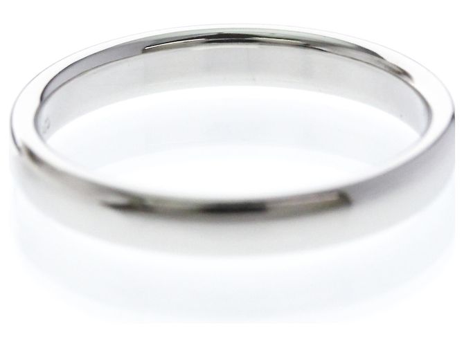 Autre Marque Anello Fascia Tiffany in Platino - vista 8