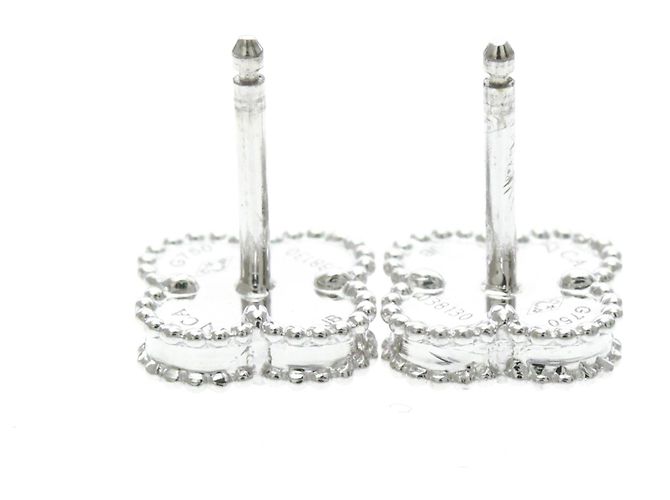 Van Cleef & Arpels Sweet Alhambra Ohrstecker aus Perlmutt - Ansicht 3
