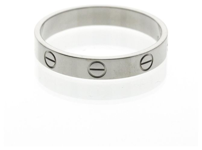 Cartier Mini Love Ring in 18K Weißgold - Ansicht 2