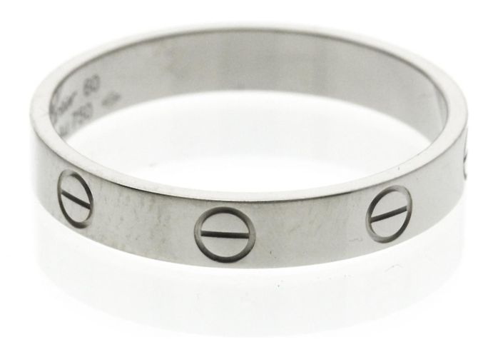 Cartier Mini Love Ring in 18K Weißgold - Ansicht 4
