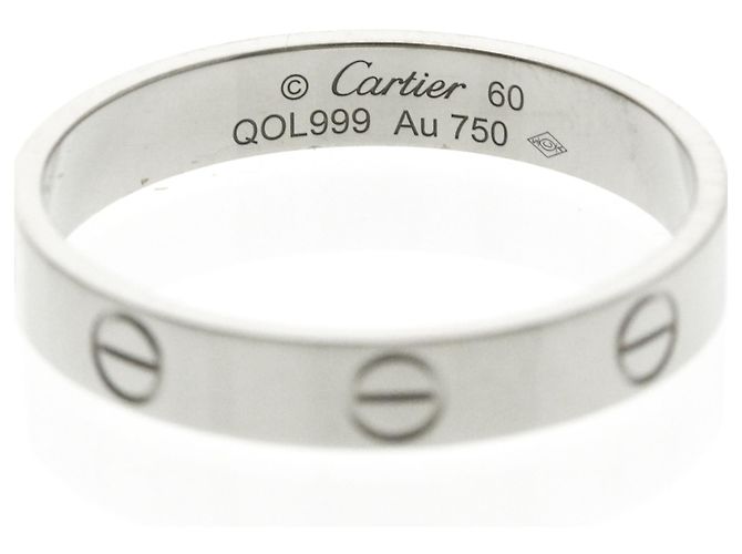 Cartier Mini Love Ring in 18K Weißgold - Ansicht 5