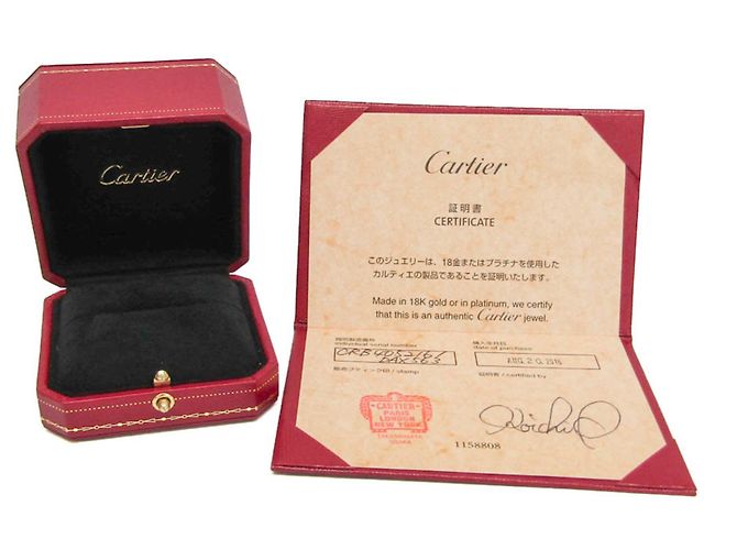 Bague Anneau Louis Cartier en Or 18K - vue 10