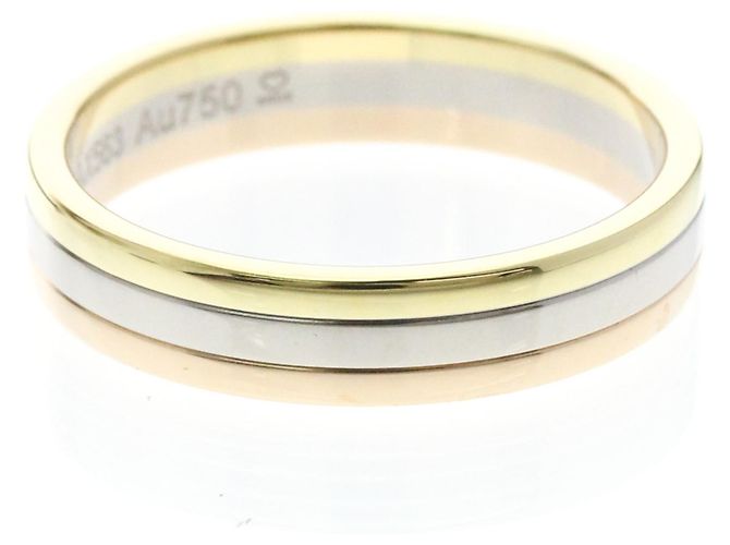 Bague Anneau Louis Cartier en Or 18K - vue 4
