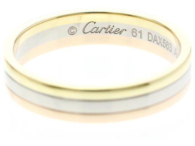 Bague Anneau Louis Cartier en Or 18K - vue 5