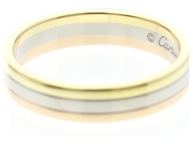 Bague Anneau Louis Cartier en Or 18K - vue 8