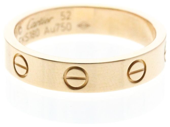 Anello Cartier Mini Love con 1 Diamante - vista 2