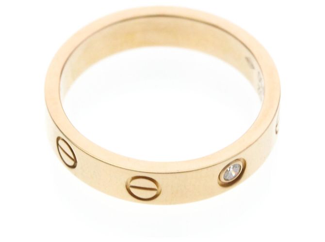 Anello Cartier Mini Love con 1 Diamante - vista 9
