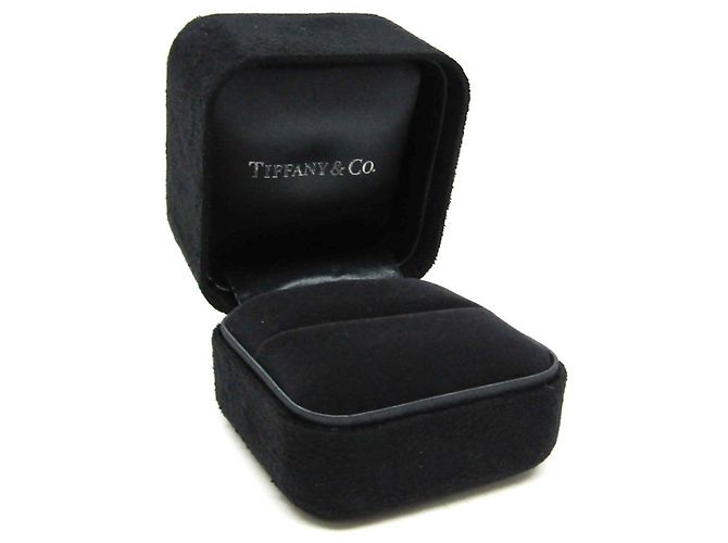 Autre Marque Anillo solitario Tiffany de diamante en platino - vista 11