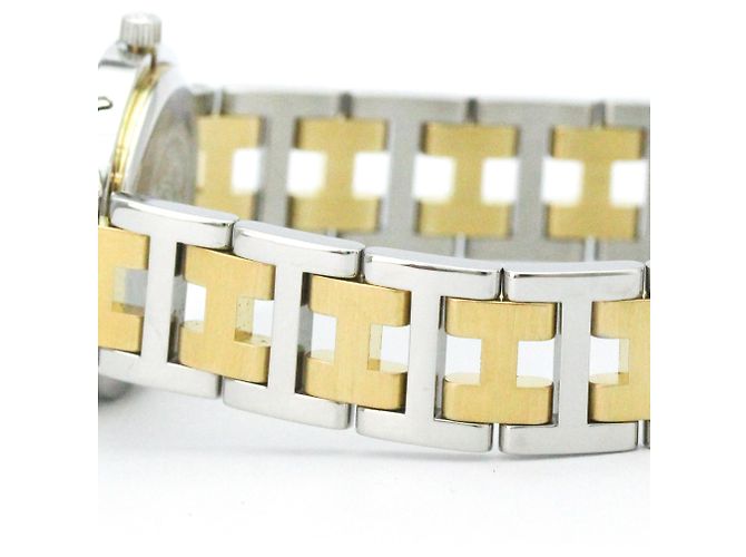 Hermès Reloj de Cuarzo Hermes Clipper de Acero Inoxidable Chapado en Oro - vista 3