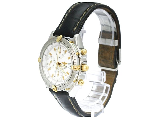 Orologio automatico da uomo Breitling Chronomat 18K Gold Steel - vista 2