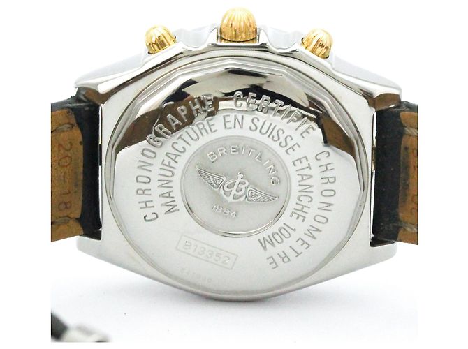 Orologio automatico da uomo Breitling Chronomat 18K Gold Steel - vista 7
