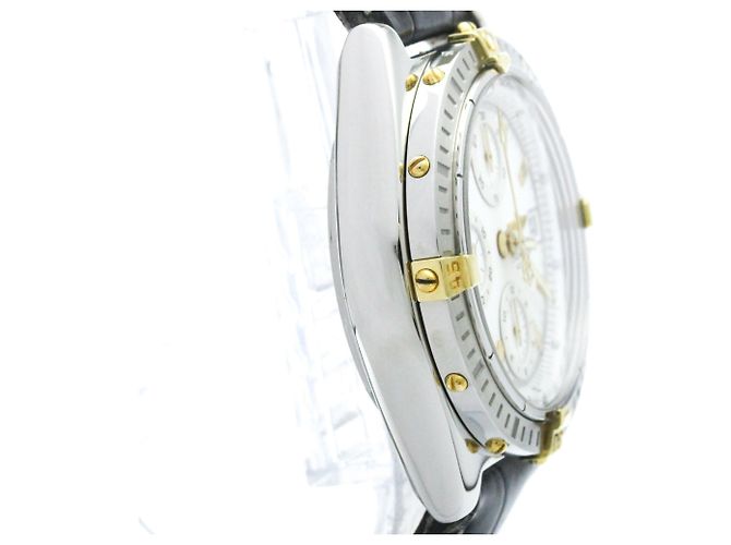 Orologio automatico da uomo Breitling Chronomat 18K Gold Steel - vista 9