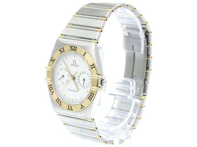 Relógio de pulso Omega Constellation 18K Gold e aço inoxidável Quartz - vista 2