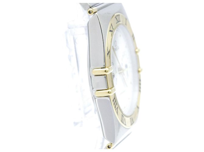 Relógio de pulso Omega Constellation 18K Gold e aço inoxidável Quartz - vista 8
