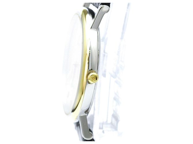 Orologio OMEGA De Ville Quartz placcato oro - vista 4