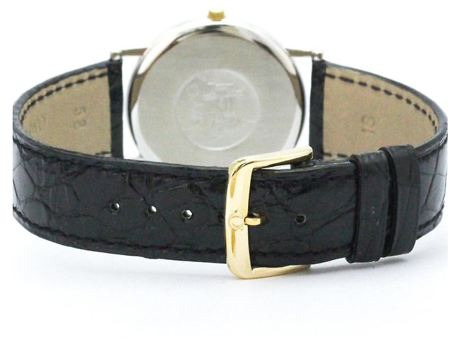 Orologio OMEGA De Ville Quartz placcato oro - vista 5