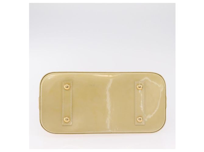 LOUIS VUITTON Monogram Vernis Alma PM Hand Bag Broncorail M91445 LV Auth ka6864 - Jerrillo - vue 12
