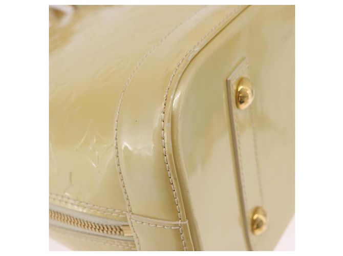 LOUIS VUITTON Monogram Vernis Alma PM Hand Bag Broncorail M91445 LV Auth ka6864 - Jerrillo - vue 13