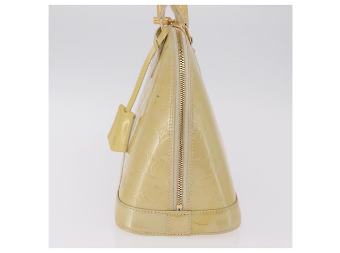 LOUIS VUITTON Monogram Vernis Alma PM Hand Bag Broncorail M91445 LV Auth ka6864 - Jerrillo - vue 5