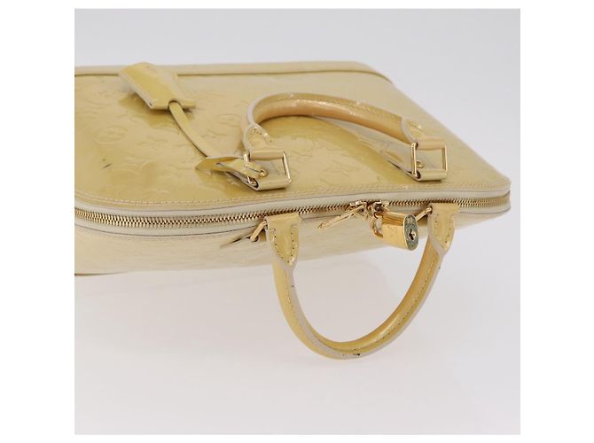 LOUIS VUITTON Monogram Vernis Alma PM Hand Bag Broncorail M91445 LV Auth ka6864 - Jerrillo - vue 7