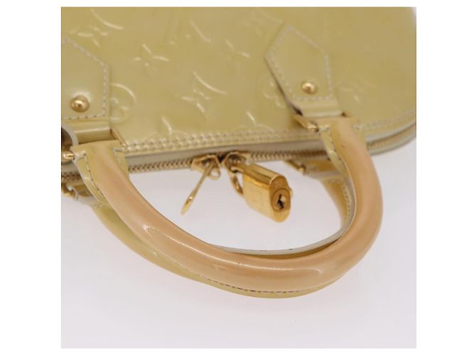 LOUIS VUITTON Monogram Vernis Alma PM Hand Bag Broncorail M91445 LV Auth ka6864 - Jerrillo - vue 8