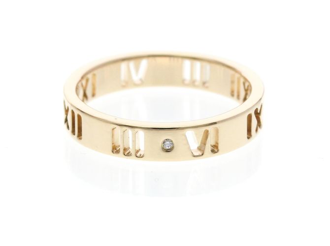 Autre Marque Tiffany Atlas Pierced Ring in Roségold - Ansicht 3