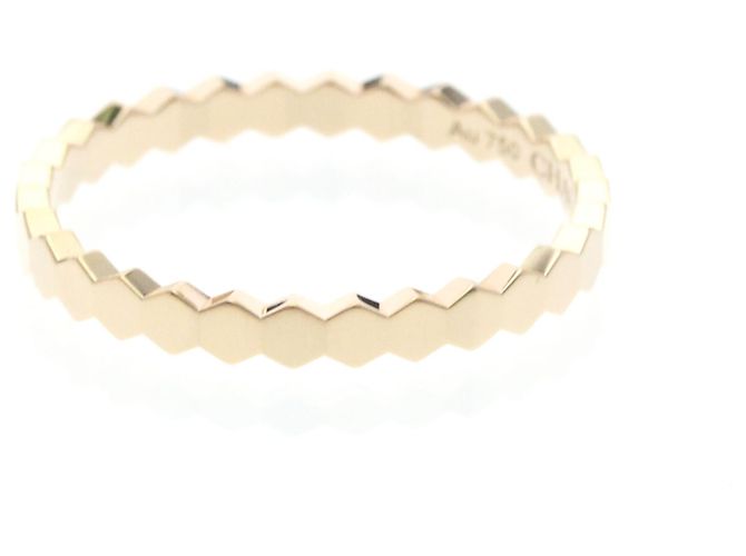 Anello Fascia Bead de Chaumet in Oro Rosa - vista 2